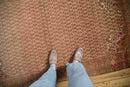 4x7 Vintage Distressed Malayer Rug
