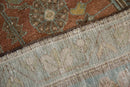 2.5x4 Vintage Distressed Mazlaghan Rug