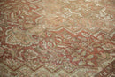 7x10 Vintage Distressed Baktiari Carpet