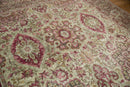 10x15.5 Antique Distressed Kerman Carpet