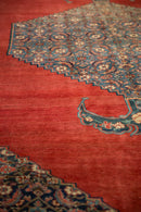 9x14.5 Antique Bijar Carpet
