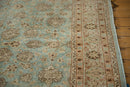 9.5x13 Vintage Distressed Meshed Carpet