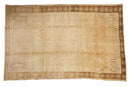6.5x10 Vintage Distressed Kars Carpet