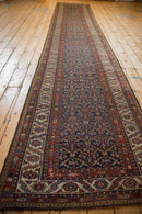 3.5x15.5 Antique Fine Malayer Rug Runner
