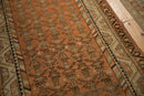 3x13.5 Vintage Distressed Malayer Rug Runner