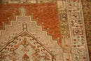 3.5x8.5 Vintage Distressed Serab Rug Runner