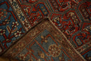 3.5x9.5 Antique Fine Kurdish Hamadan Rug Runner
