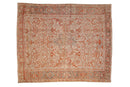 8x9.5 Vintage Distressed Heriz Carpet