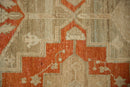 3.5x14.5 Vintage Distressed Malayer Rug Runner
