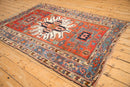 5x7.5 Antique Karaja Rug