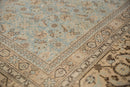 10.5x14 Vintage Distressed Tabriz Carpet