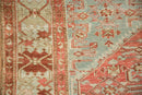 4x6.5 Vintage Distressed Malayer Rug