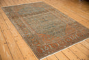 4.5x7.5 Vintage Distressed Malayer Rug