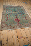 4x5.5 Vintage Distressed Meshed Rug