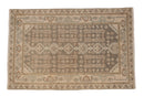 3.5x6 Vintage Distressed Hamadan Rug