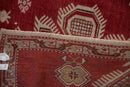 3.5x5.5 Vintage Distressed Caucasian Rug