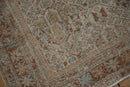 4x5.5 Vintage Distressed Mahal Rug