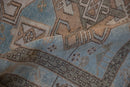 3.5x5 Vintage Distressed Hamadan Rug