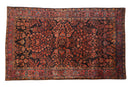 4x6.5 Antique Mohajeran Sarouk Rug