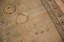 3.5x6.5 Antique Distressed Karabagh Rug
