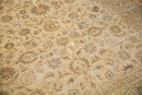 8.5x11.5 Vintage Distressed Kashan Carpet