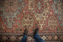 7x10 Antique Caucasian Soumac Carpet