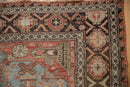 7x10 Antique Caucasian Soumac Carpet