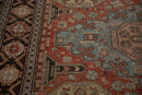 7x10 Antique Caucasian Soumac Carpet
