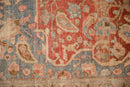 6.5x10.5 Vintage Distressed Tabriz Carpet