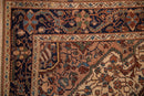4.5x6.5 Vintage Distressed Malayer Rug