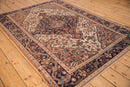 4.5x6.5 Vintage Distressed Malayer Rug