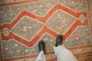 4x6.5 Vintage Distressed Karabagh Rug