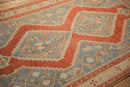 4x6.5 Vintage Distressed Karabagh Rug