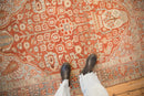 4.5x6.5 Vintage Distressed Baktiari Rug