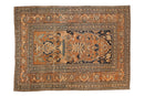 4.5x6 Antique Fine Tabriz Rug