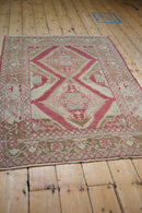3.5x5.5 Vintage Distressed Caucasian Rug