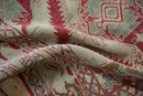 3.5x5.5 Vintage Distressed Caucasian Rug