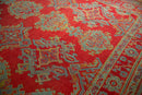 11.5x13.5 Vintage Oushak Carpet