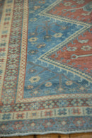 5x6.5 Vintage Distressed Caucasian Rug