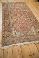 3x5.5 Vintage Distressed Heriz Rug