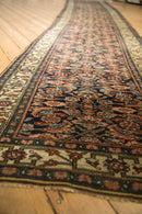 3.5x18 Antique Bijar Rug Runner