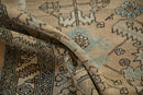 3.5x14.5 Vintage Distressed Heriz Rug Runner