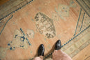 4x6.5 Vintage Distressed Hamadan Rug
