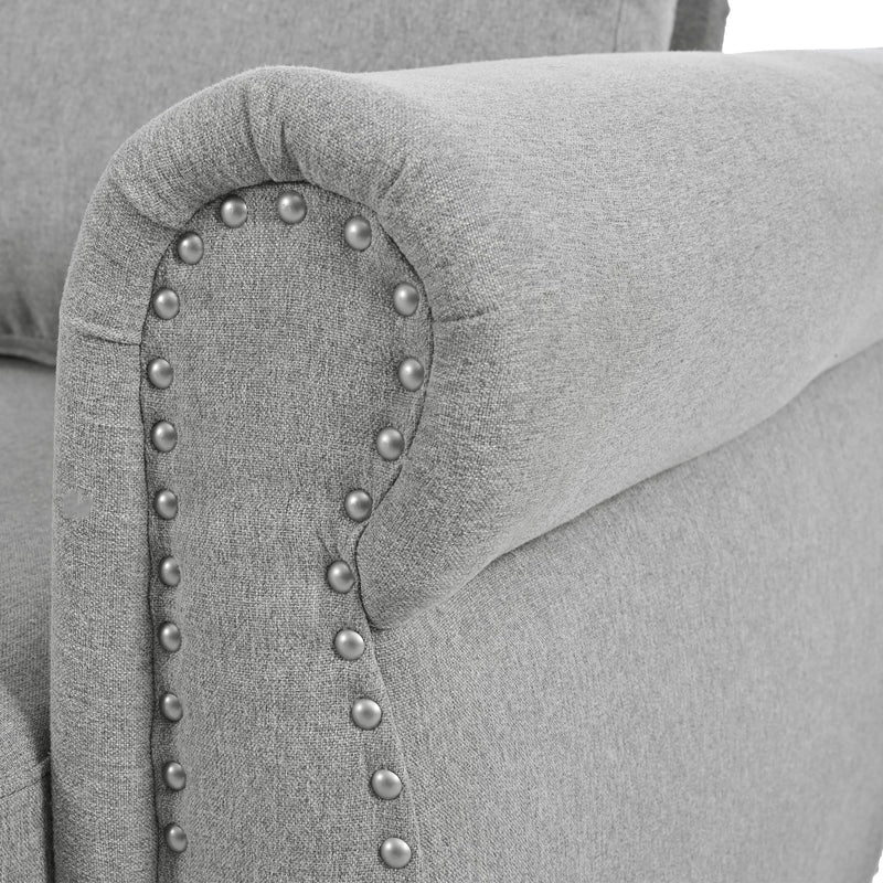 80.7" 2-in-1 Sofa Bed Sleeper with Large Memory Mattress(63"x70.9x3.3 inch), for Living Room Spaces Bedroom