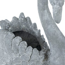 16.5x9x15.5" Mgo Swan Planter