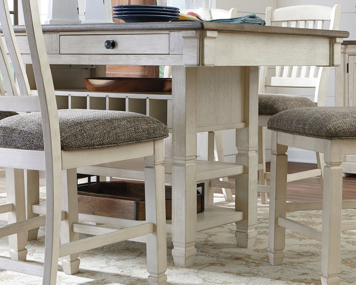 Bolanburg - Rectangular Dining Room Counter Table - Beige, photo 7 of 7
