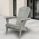 Lounge Patio Chair For Garden Outdoor Wooden Folding Adirondack Chair (Set of 2) Solid Cedar Wood Lounge Patio Chair For Garden