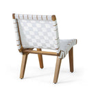 Charlotte Lounge Chair - White by HouseOfZazla