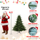 Full-Shaped 7FT Christmas Tree with 2257 Tips