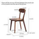 Simple Dining Chair, Solid Chair Table For Living Room Chair by HouseOfZazla